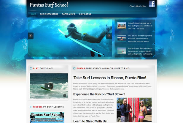 Puntas Surf School in Rincon, PR